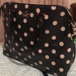 KATE SPADE POLKA DOT CROSSBODY- AUTH!